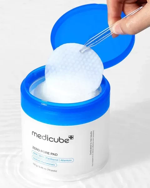 medicube zero pore pads 20 exfoliacne pletove tampony 100 ml 70sk